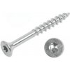 STROXX skrutka do dreva, zapustená hlava TX, čiastočný závit Délka: 80 mm, Průměr: 5,0 mm, Drážka: TX25