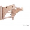 BenchK Pull up bar PB204 / Drevená hrazda, svetlé drevo