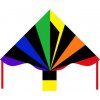 ŠARKAN SIMPLE FLYER BLACK RAINBOW 120 cm