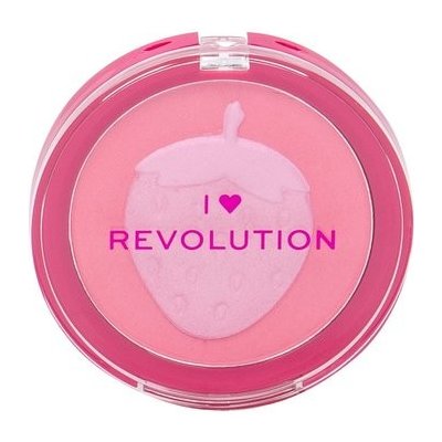 I Heart Revolution Fruity Blusher Kompaktná lícenka Peach 9,2 g