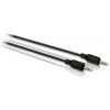 Kábel Philips Jack 3,5 mm, predlžovací, 3 m (SWA2533W/10) čierny