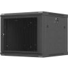 LANBERG NÁSTENNÁ INŠTALAČNÁ SKRIŇA 19'' 9U 600X600 ČIERNE PERFOROVANÉ DVERE (PLOCHÉ BALENIE) WF01-6609-23B