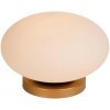 LUCIDE 21530/01/61 ELYSEE stolná lampička V210mm 1xE27 mosadzná, opálová