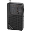 Prenosné analógové rádio kompaktné Kruger&Matz AM/FM, akumulátor, 3,5 mm jack