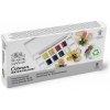 WINSOR & NEWTON Sada akvarelových farieb 8 pol panvičiek - floral set Winsor & Newton