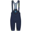 SHIMANO Cyklistické nohavice krátke s trakmi - COLORE - modrá M