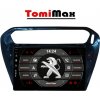 TomiMax Peugeot 301 Android 14 autorádio s WIFI, GPS, USB, BT HW výbava: 2K 2000x1200px 8 Core 6GB+128GB - iba displej D