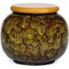 Dóza na čaj - hnedá, 250 ml (Keramická dóza / nádoba)