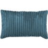 Obdĺžnikový vankúš DESIGN v modrej farbe