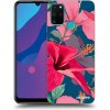 Picasee silikónový prehľadný obal pre Honor 9A - Hibiscus