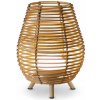 NEW GARDEN Bezdrôtové stolové svietidlo Bossa 30 – ratan