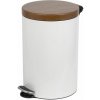 Alda Pedálový odpadkový kôš Sherwood Freedom Fresh 20 l, biela, 20 l