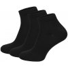 Zulu Diplomat Merino Low 3-pack čierna