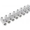 Eleman Svorkovnica inštalačná lámacia EKL 0 E SVCE T80 12x4mm2, biela
