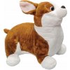 PLYŠOVÁ HRAČKA PLYŠOVÝ PES CORGI Z KRÁĽOVSKEJ RODINY 33CM E2687 EMAJ