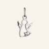 SilveAmo Strieborný prívesok Angel P2F131