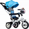 ECOTOYS otočná modrá strieška gumové kolesá