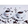 EspressoServis šálka s tanierikom 60 ml, 2 ks