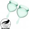 Menštruačné kalíšky SATISFYER FEEL GOOD MENSTRUAL CUP zelené