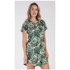 Vienetta s krátkym rukávom Michaela smaragdová