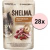 Shelma Cat kačica brusnica v omáčke 28 x 85 g