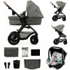 Kočík Kinderkraft Moov 2 Air 3In1 Light Grey