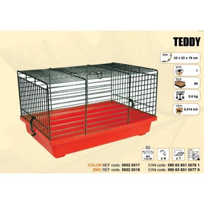 France Cage Teddy 32 x 22 x 19 cm