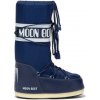 Dievčenské snehule Moon Boot ICON NYLON JR - tmavo modrá 31/34