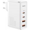 Baseus GaN2 Pro 100W nabíjačka USB/USB typu C Quick Charge 4+ Power Delivery biela (CCGAN2P-L02)