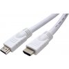Value HDMI prepojovací kábel Zástrčka HDMI-A, Zástrčka HDMI-A 20.00 m biela 11.99.5720 štandardné HDMI HDMI kábel; 11.99.5720