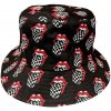 The Rolling Stones Checker Tongue Pattern Charcoal Grey