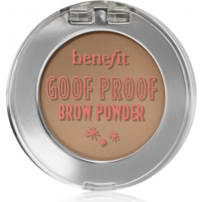 Benefit Goof Proof Brow Powder púder na obočie odtieň 2,5 Neutral Blonde 1,9 g