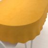 Biante Zamatový oválny obrus Velvet Prémium SVP-037 Zlatisto oranžový 60x100 cm