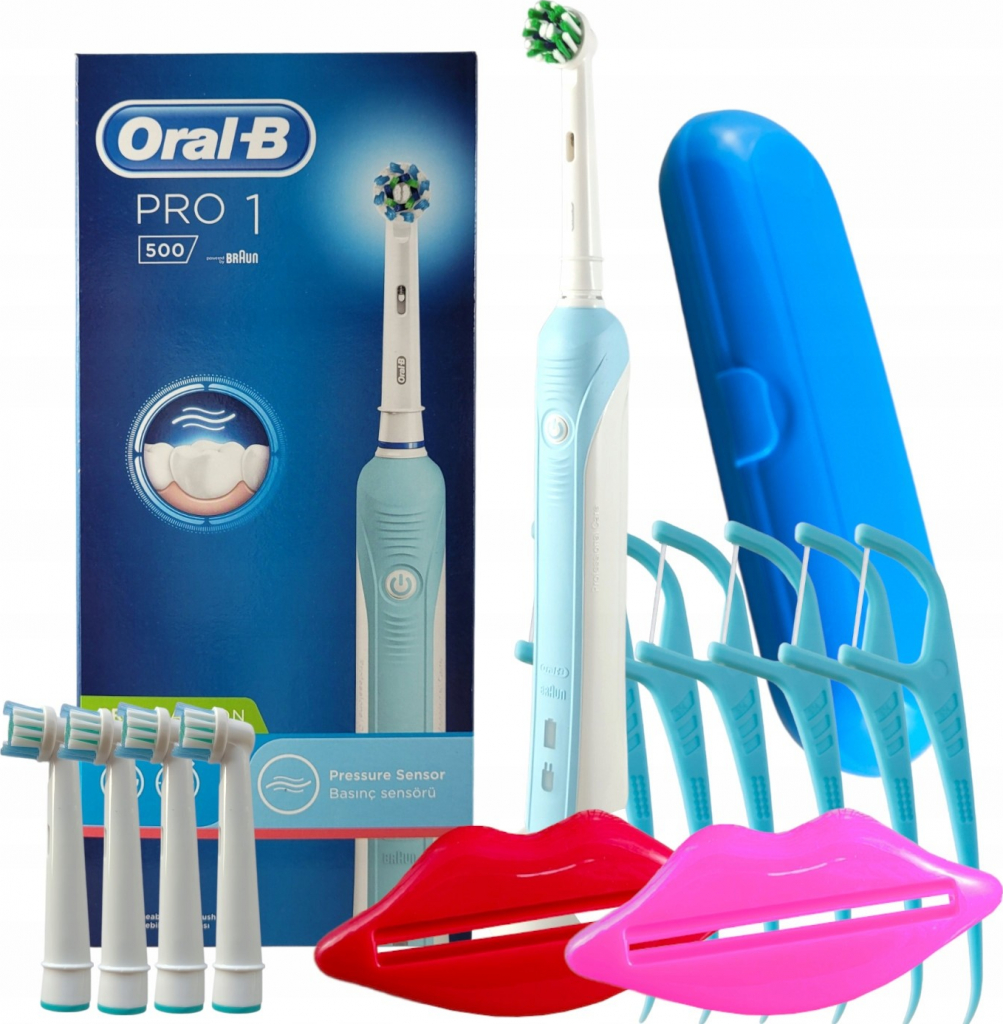 Oral-B Pro 500 CrossAction Blue