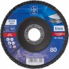 LUX-TOOLS Lamelový brúsny kotúč na kov, zrnitosť K80, pr. 125 mm
