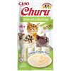 Inaba Churu cat snack Kurča s príchuťou hrebenatky 4 x 14 g