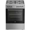 Plynovo-elektrická kuchynská linka BEKO FBE62130GXDN 60 cm
