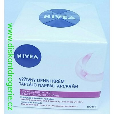 Nivea krém denný výživný růžový pre suchú pleť 50 ml