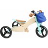 Small foot by Legler Drevené 2v1 Trike Tyrkysové