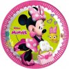 Papierové taniere myška „Minnie happy helpers“, 23 cm, 8 ks 5201184878606