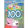 100 samolepiek s maľovankovými listami Prasiatko Peppa