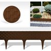 Strend Pro 2171287 Rattan Palisade 82 x 20 x 9,5 cm tmavo hnedá 3 ks