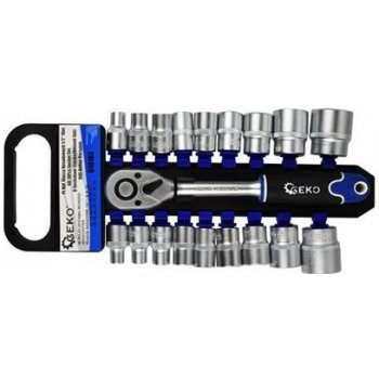 GEKO G10103 Gola sada CRV 1/2" 8-32mm 19ks