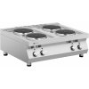 Royal Catering Elektrický sporák Gastro - 10 400 W - 4 platne RC-ECP4T