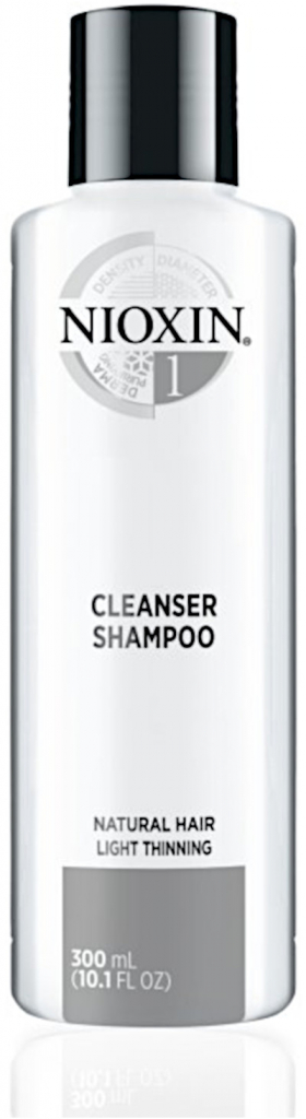 Nioxin System 1 čistiaci šampón pre jemné vlasy Cleanser Shampoo Fine Hair Normal to Thin-Looking 300 ml