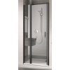 Kermi Cada XS sprchové dvere 120 cm výklopné čierna matná/priehľadné sklo CK1GL120203PK