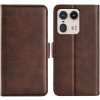 VSETKONAMOBIL 81332 SIDE Peňaženkové puzdro pre Motorola Edge 50 Ultra tmavohnedé