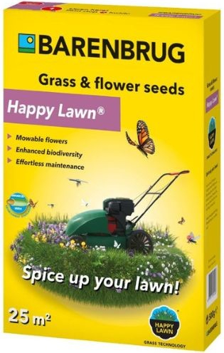 Trávne osivo BARENBRUG Happy Lawn - trávnik s kvietkami 0,5 kg / 25 m²