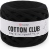 Pletacia priadza Cotton Club 310 g - (7300) čierna