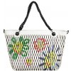 DESIGUAL Fantastická Dámska Kabelka 44X30X13cm Biela